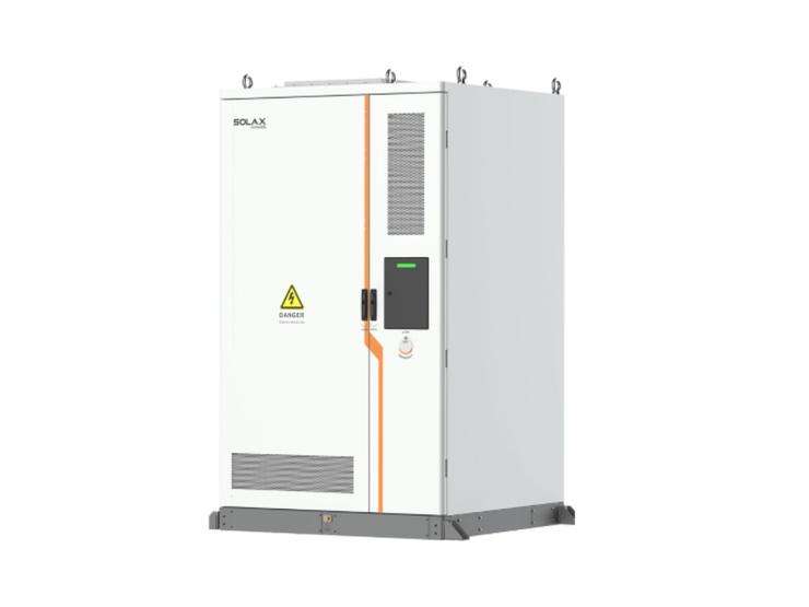 SolaX ESS-TRENE Gewerbespeicher Outdoor-Schrank, 125 kW / 261 kWh, Flüssigkühlung, IP55 – Bild: SolaX Power